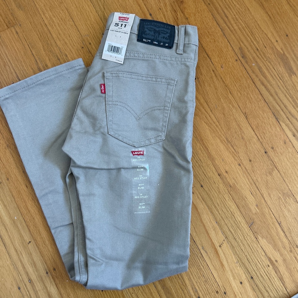NWT Boys 511 Levi Jeans